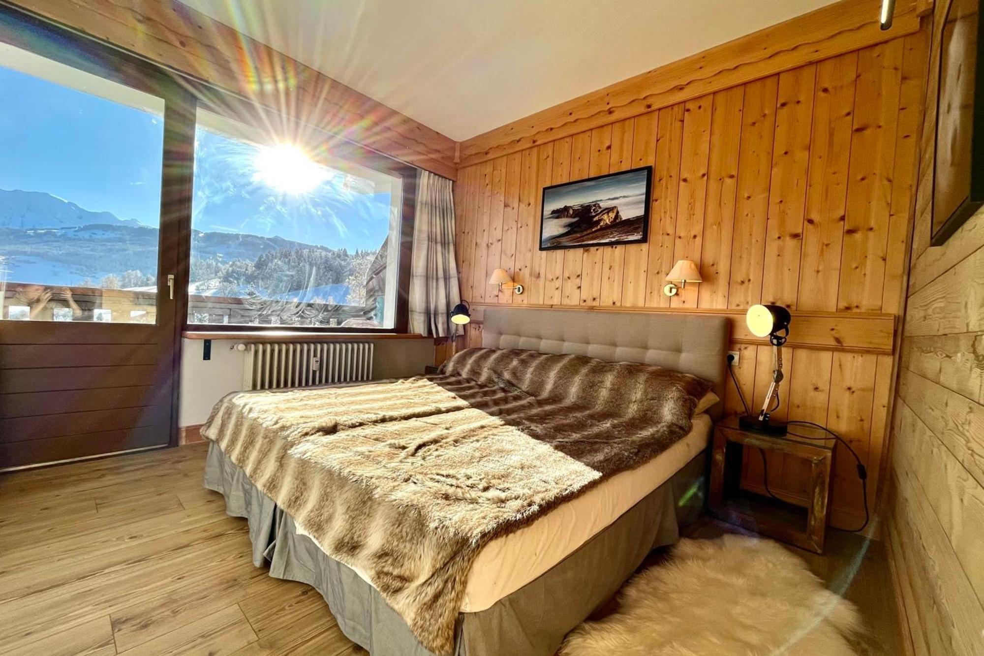 Superb Cosy Apartment With Balcony Combloux Luaran gambar