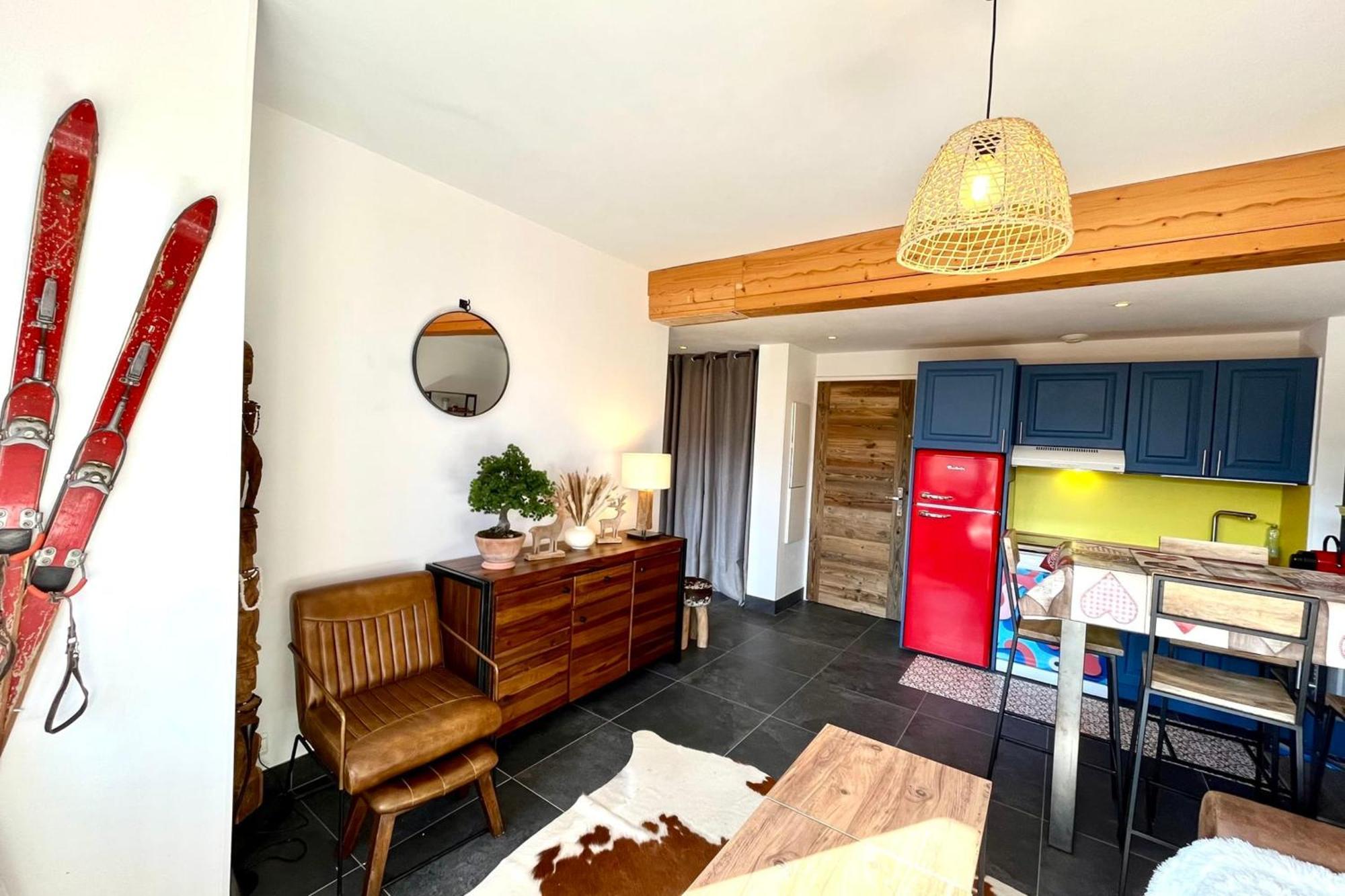 Superb Cosy Apartment With Balcony Combloux Luaran gambar