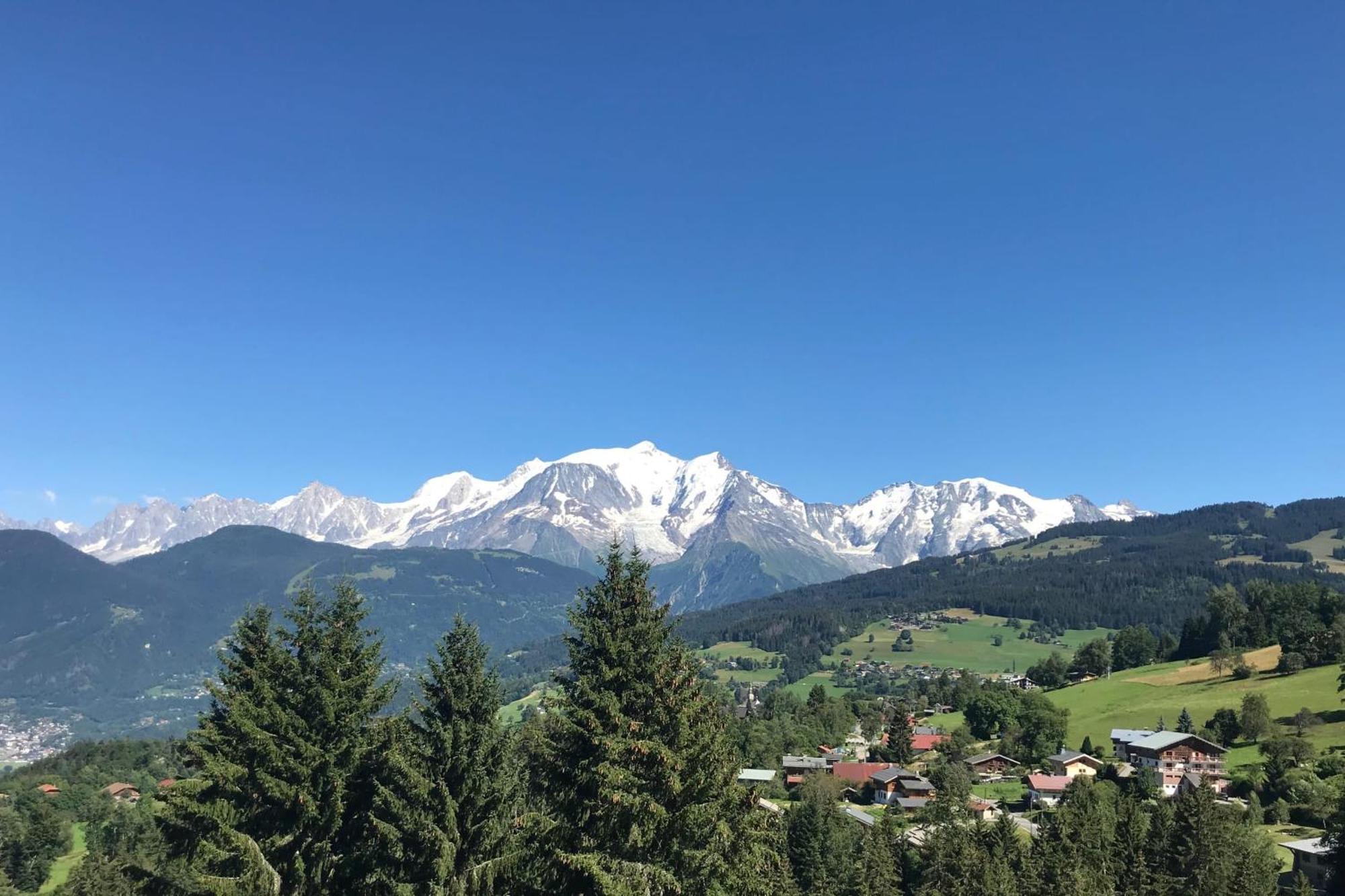 Superb Cosy Apartment With Balcony Combloux Luaran gambar